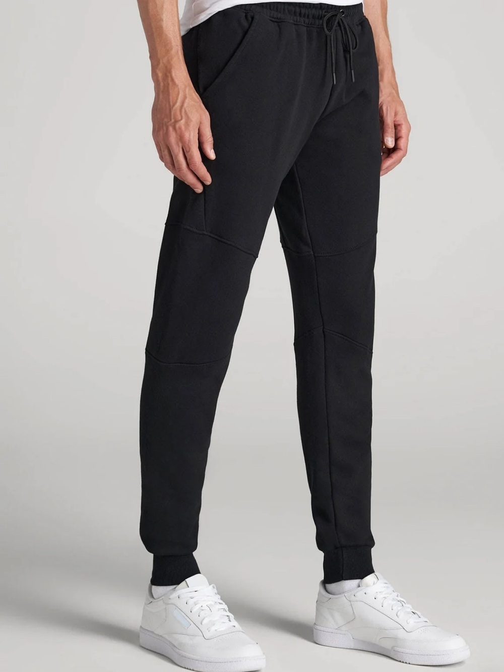 NEW! 2 ULTRA PERFORMANCE Fleece Joggers Sweatpants Gray Black Men’s SZ SM NWOT